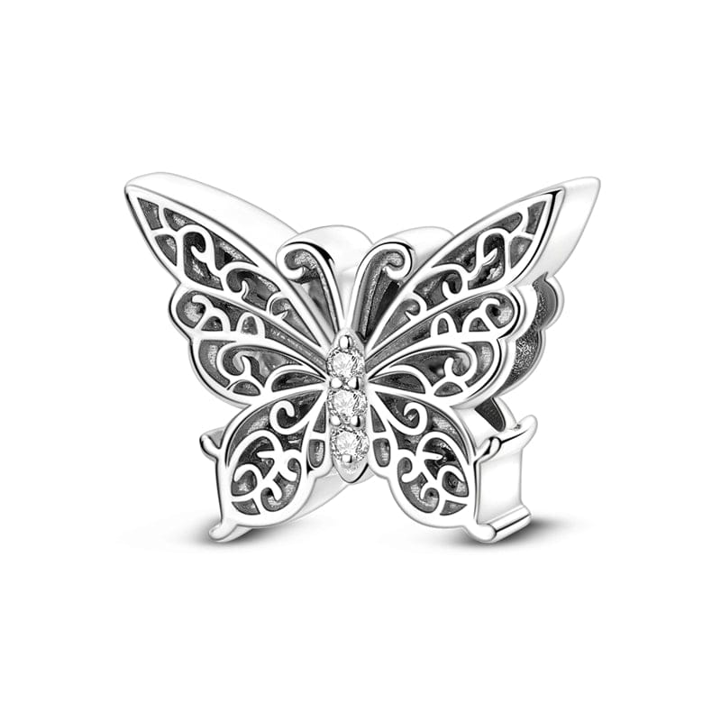 Amarante Jewelry Filigree Butterfly Elegance Charm