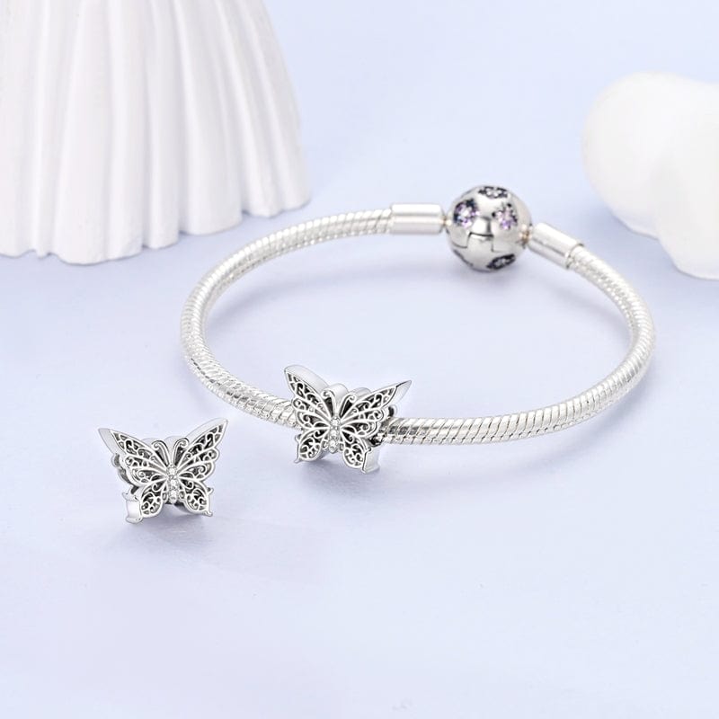 Amarante Jewelry Filigree Butterfly Elegance Charm