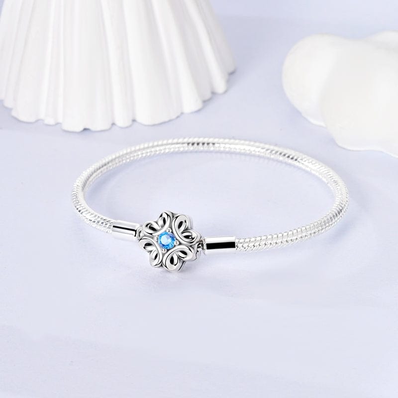 Amarante Jewelry Floral Blue Gem Elegance Bracelet