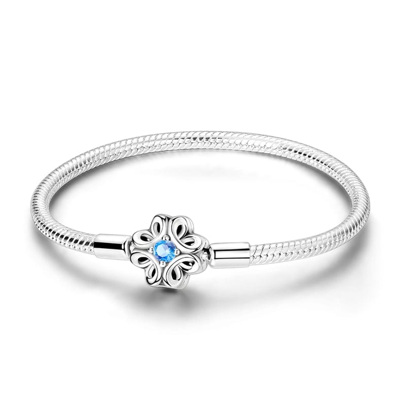 Amarante Jewelry Floral Blue Gem Elegance Bracelet