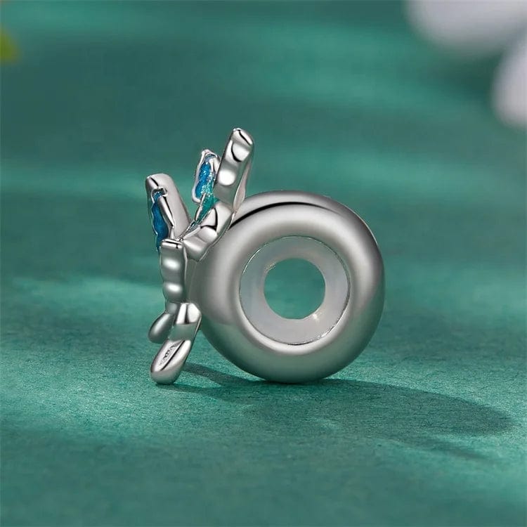 Amarante Jewelry Fluttering Blue Duo Butterfly Charm