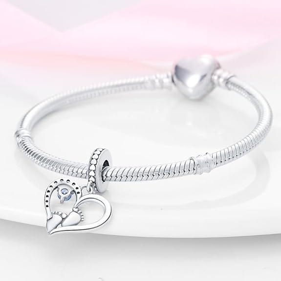 Amarante Jewelry Forever Love Baby Feet Charm