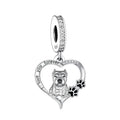 Amarante Jewelry Forever Love Pitbull Dog Charm