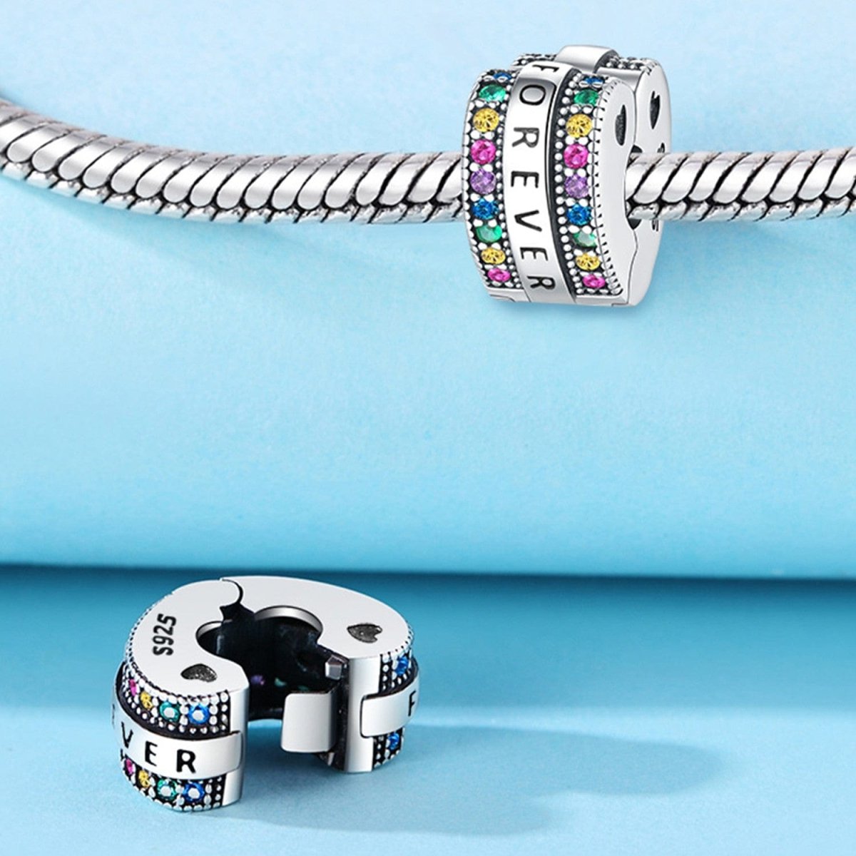 Amarante Jewelry Forever Rainbow Radiance Clip Charm