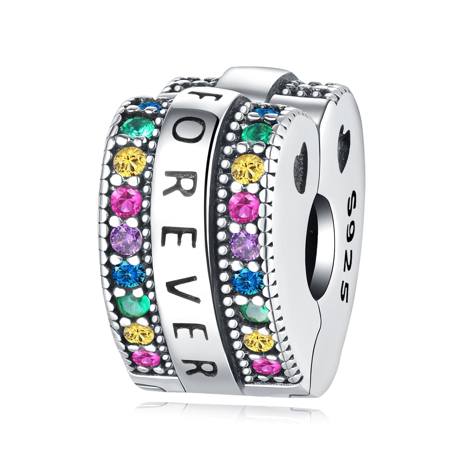Amarante Jewelry Forever Rainbow Radiance Clip Charm