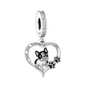 Amarante Jewelry French Bulldog Love Charm