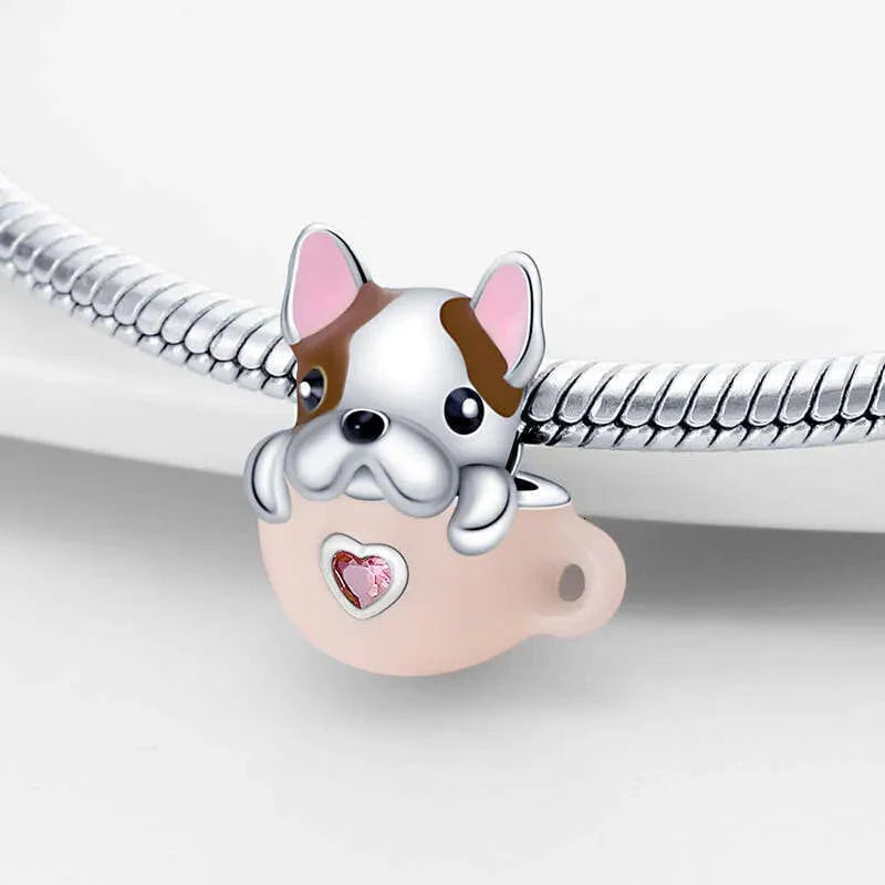 Amarante Jewelry French Bulldog Pug Mug Cup