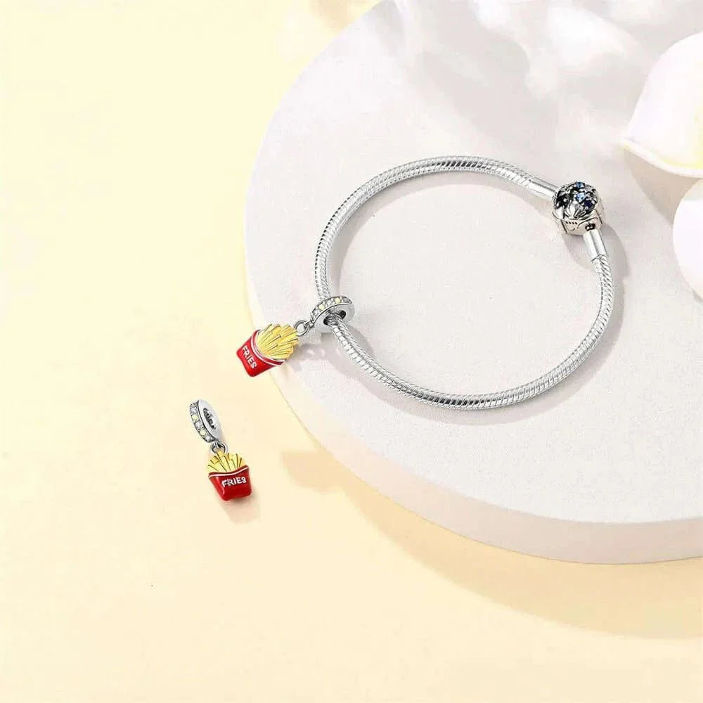 Amarante Jewelry French Fries Dangle Charm