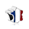 Amarante Jewelry French Map Flag Charm
