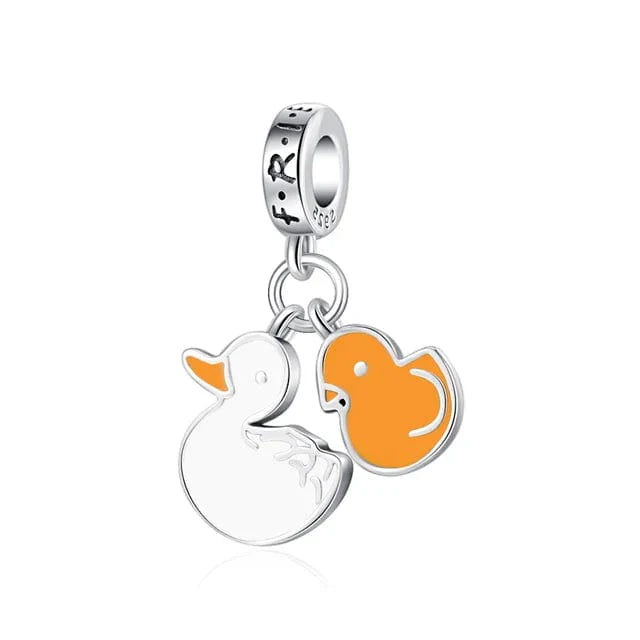 Amarante Jewelry Friends TV Series Baby Chicks Dangle Charm