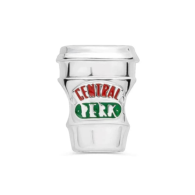 Amarante Jewelry Friends TV Series Central Perk Coffee Charm