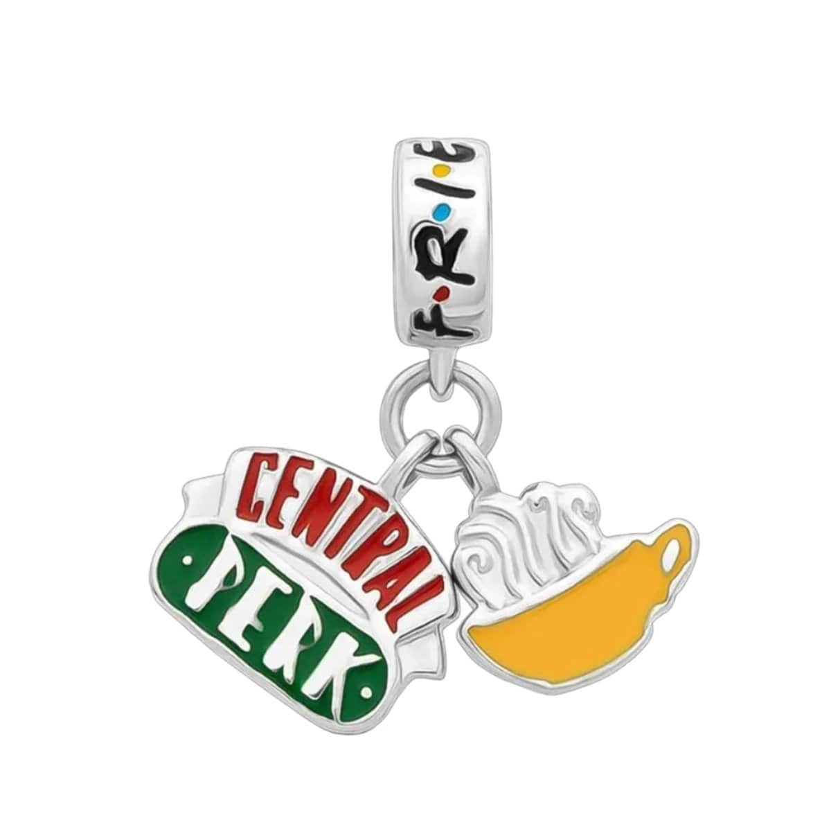 Amarante Jewelry Friends TV Series Coffee Central Perk Dangle Charm