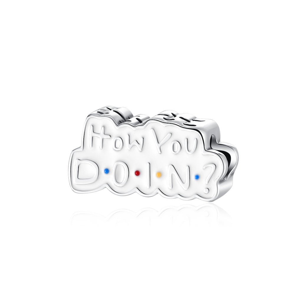Amarante Jewelry Friends TV Series Joey's 'How You Doin'?' Charm
