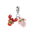 Amarante Jewelry Friends TV Series Lobster and Thanksgiving Chicken Dangle Charm
