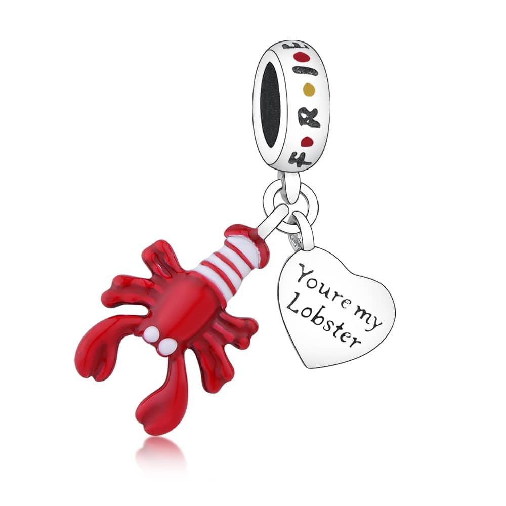 Amarante Jewelry Friends TV Series Lobster Dangle Charm