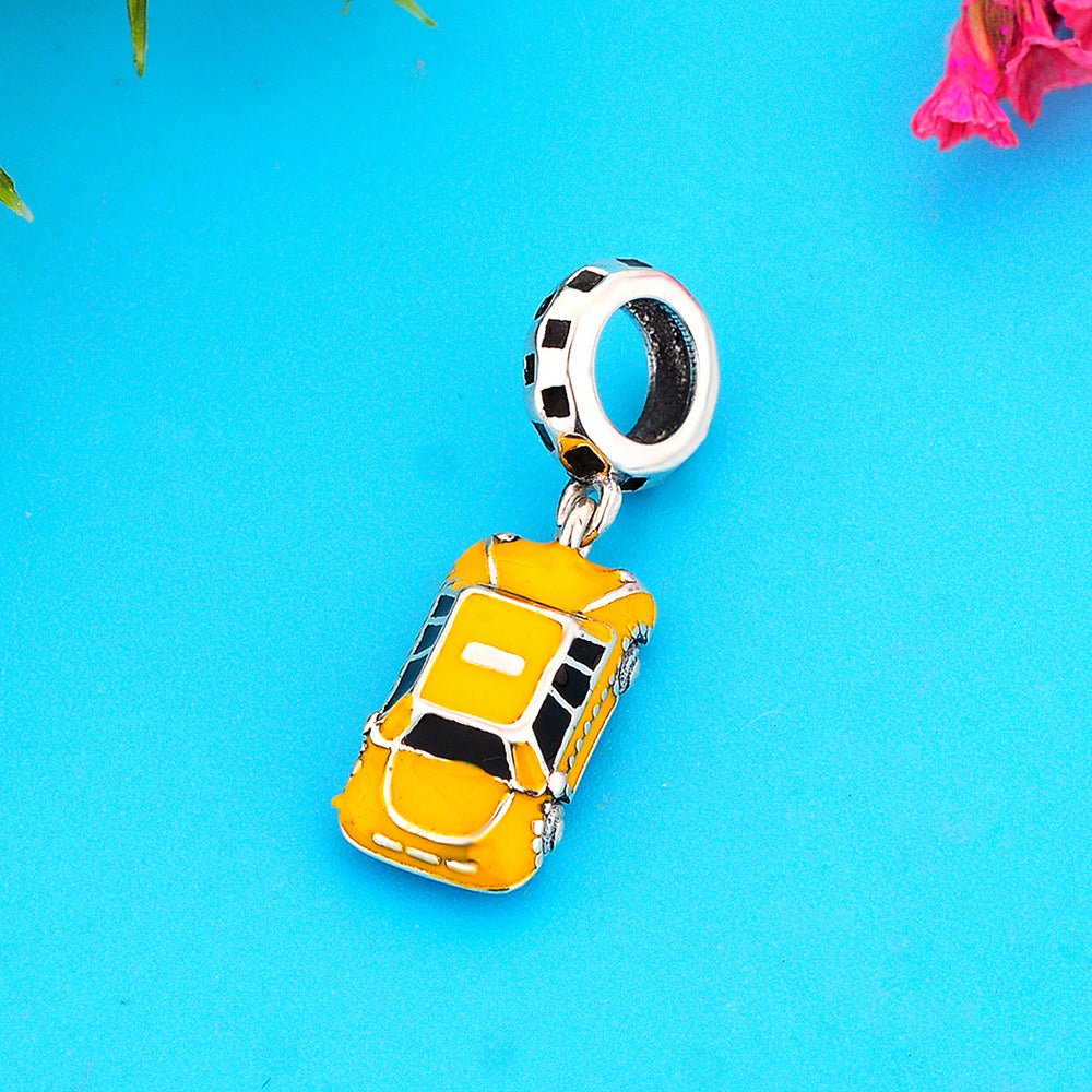 Amarante Jewelry Friends TV Series Phoebe's Iconic Yellow Taxi Charm
