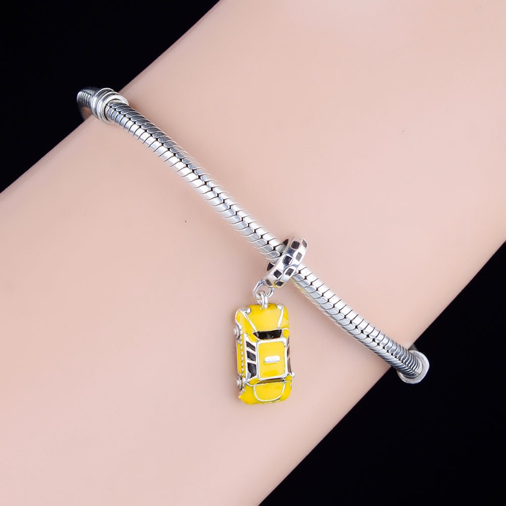 Amarante Jewelry Friends TV Series Phoebe's Iconic Yellow Taxi Charm