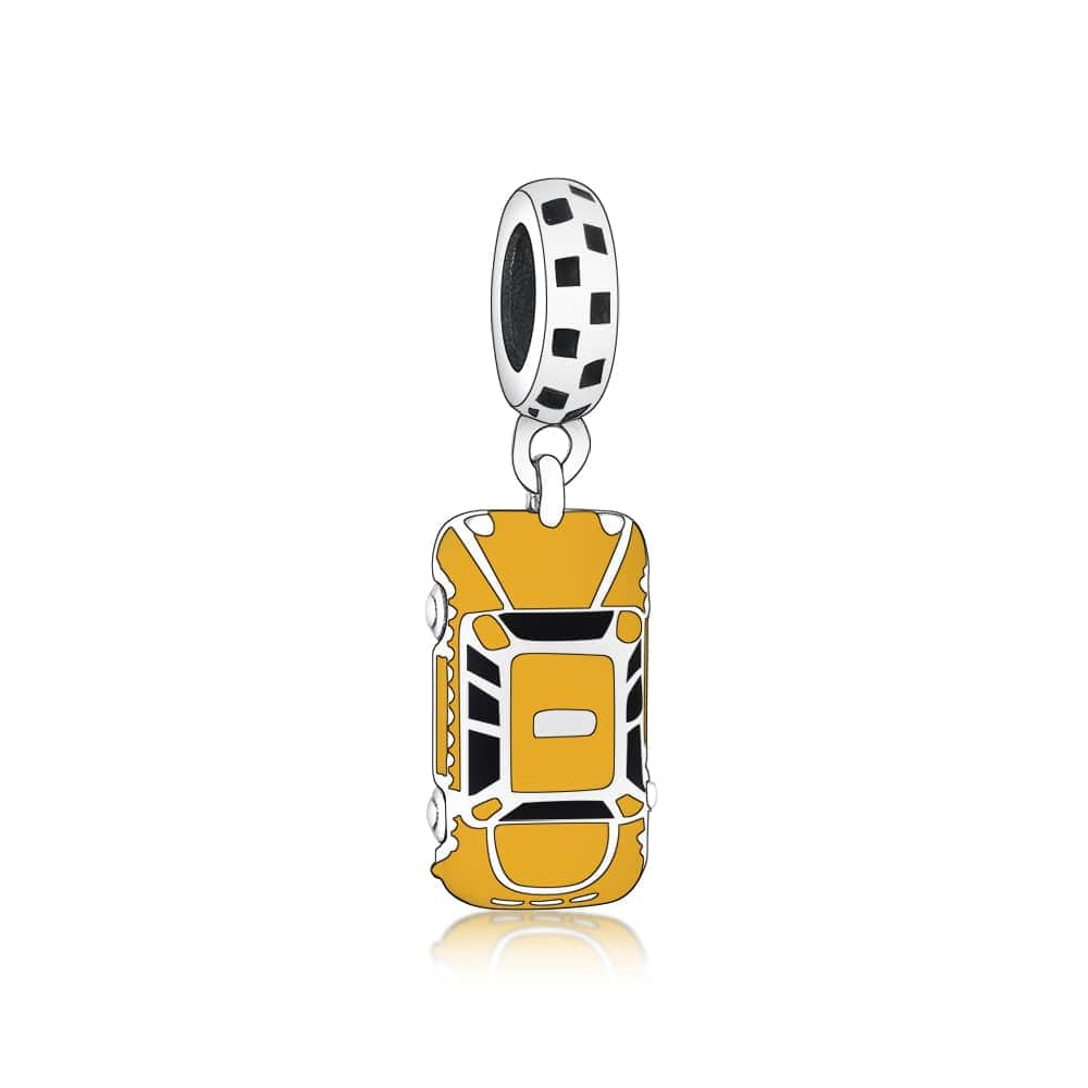 Amarante Jewelry Friends TV Series Phoebe's Iconic Yellow Taxi Charm