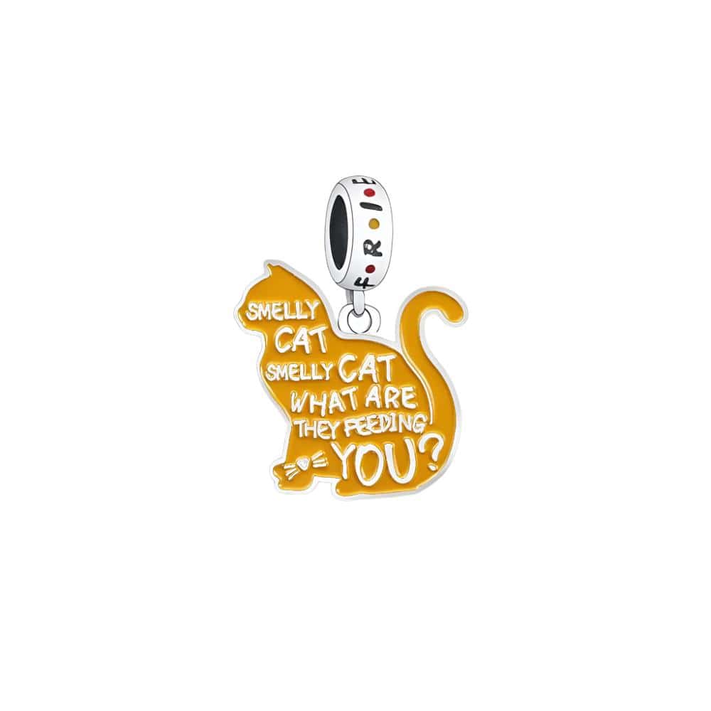 Amarante Jewelry Friends TV Series Smelly Cat Song Tribute Charm
