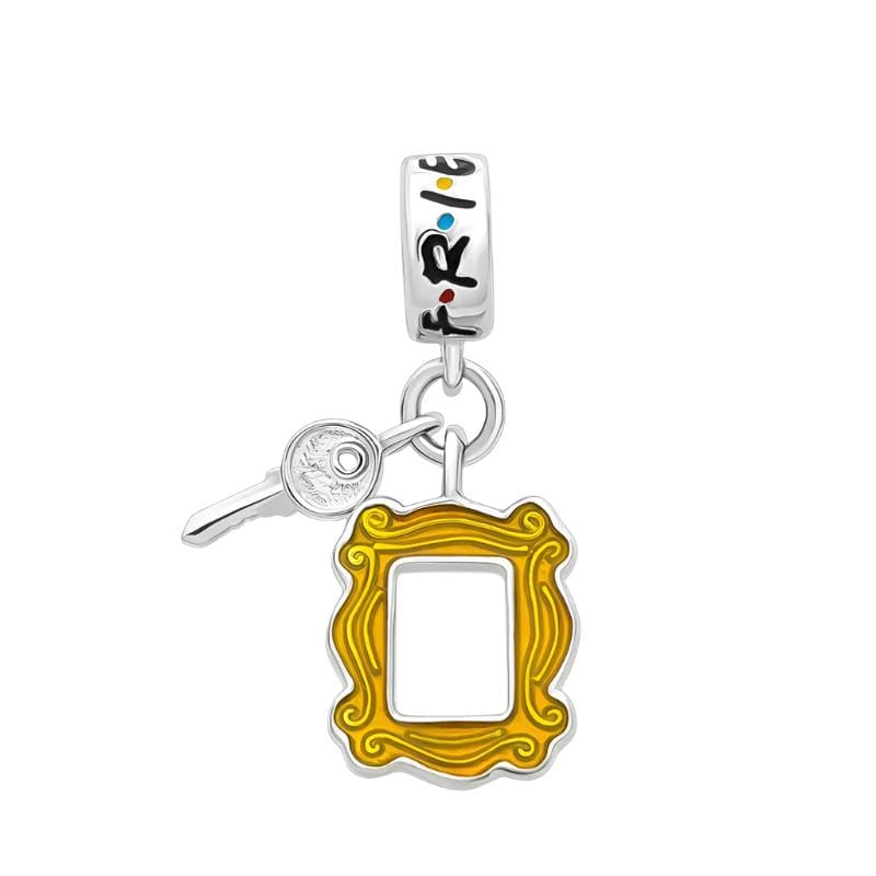 Amarante Jewelry Friends TV Series Yellow Frame Charm