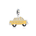 Amarante Jewelry Friends TV Series Yellow Taxi Cab Dangle Charm