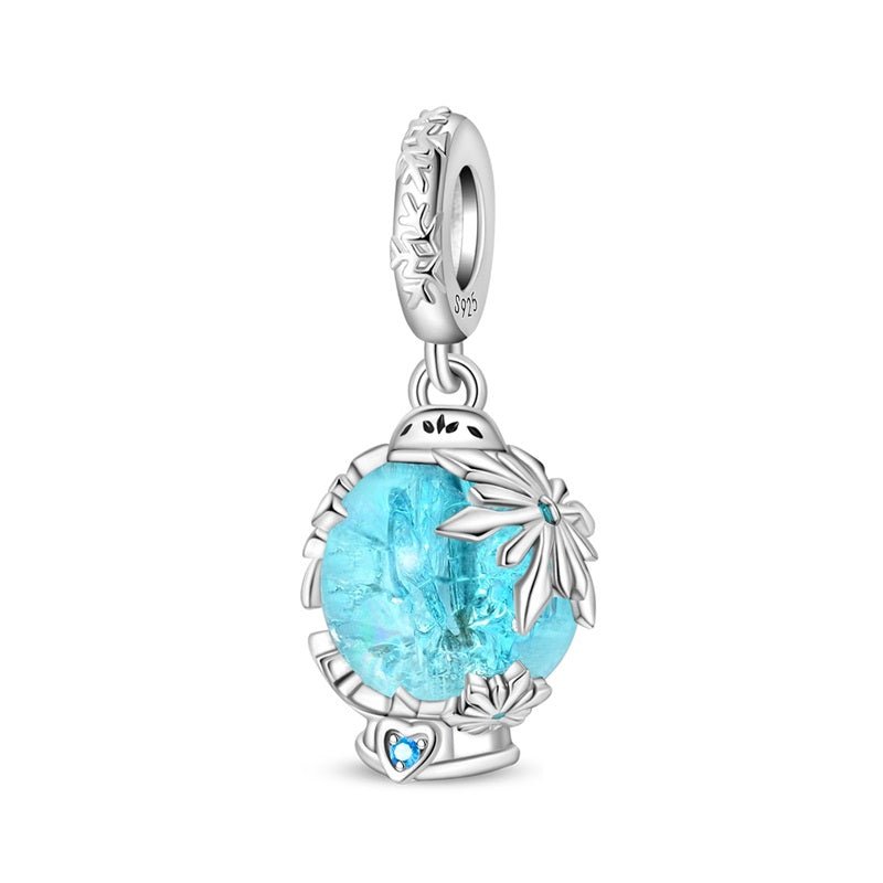 Amarante Jewelry Frozen Crystal Globe Dangle Charm