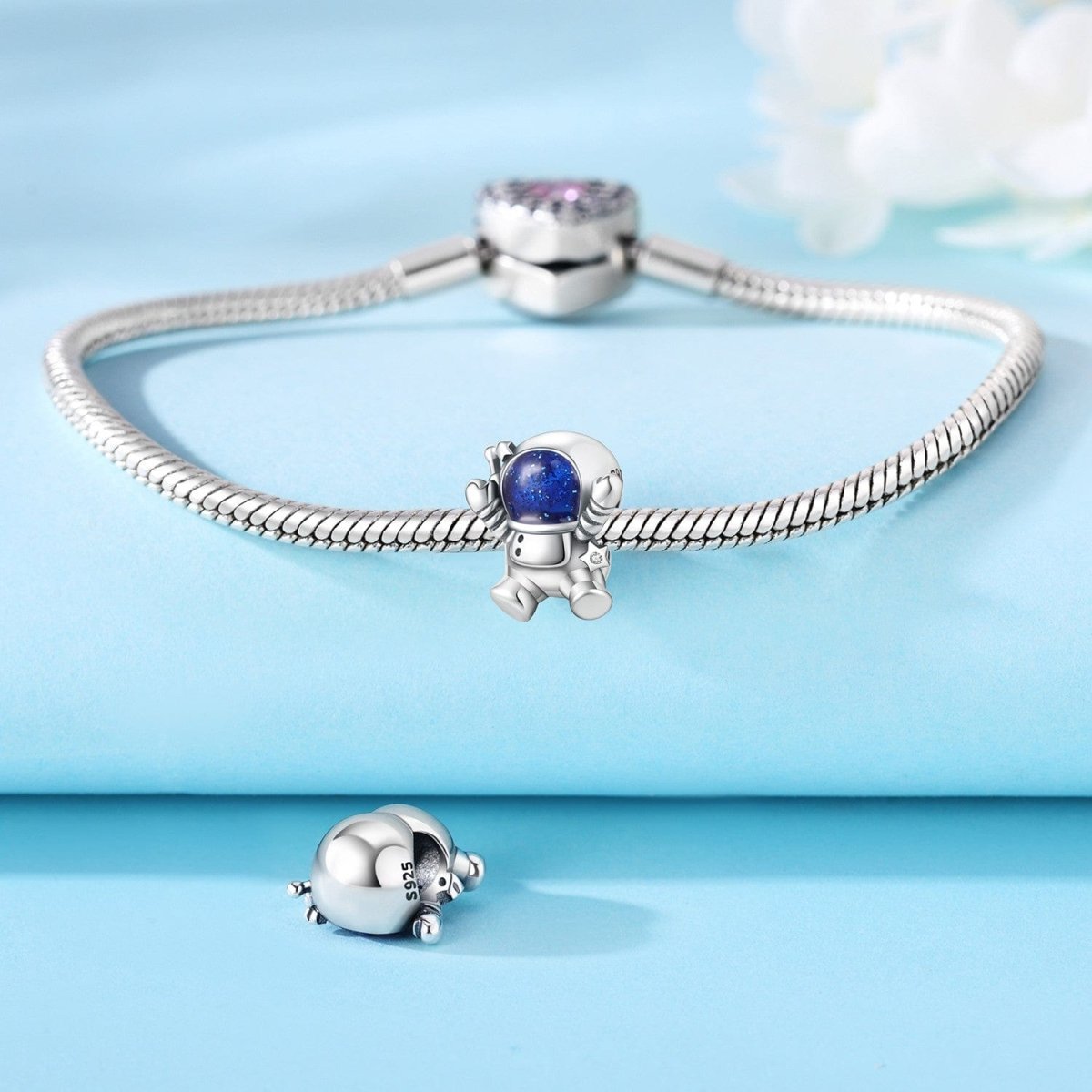 Amarante Jewelry Galaxy Explorer Astronaut Charm