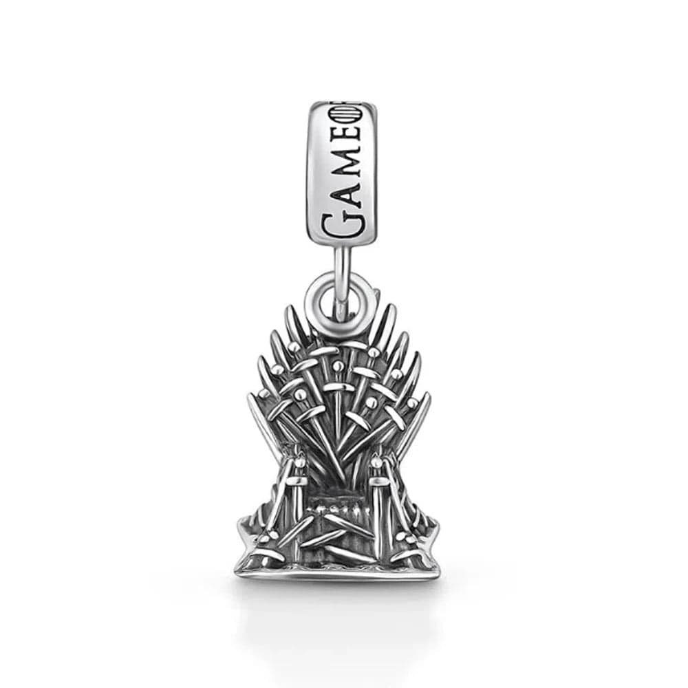 Amarante Jewelry Game of Thrones Iron Throne Charm