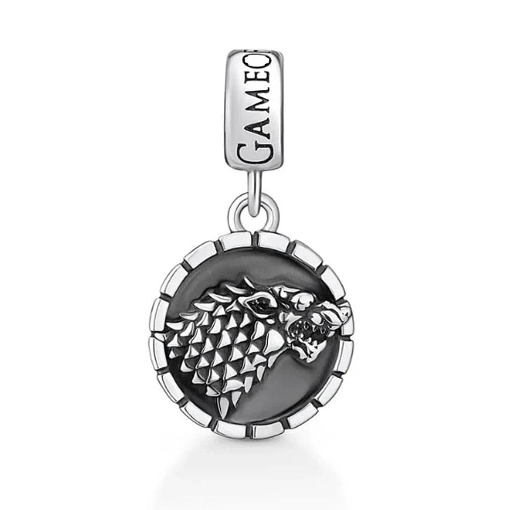 Amarante Jewelry Game of Thrones Wolf Charm
