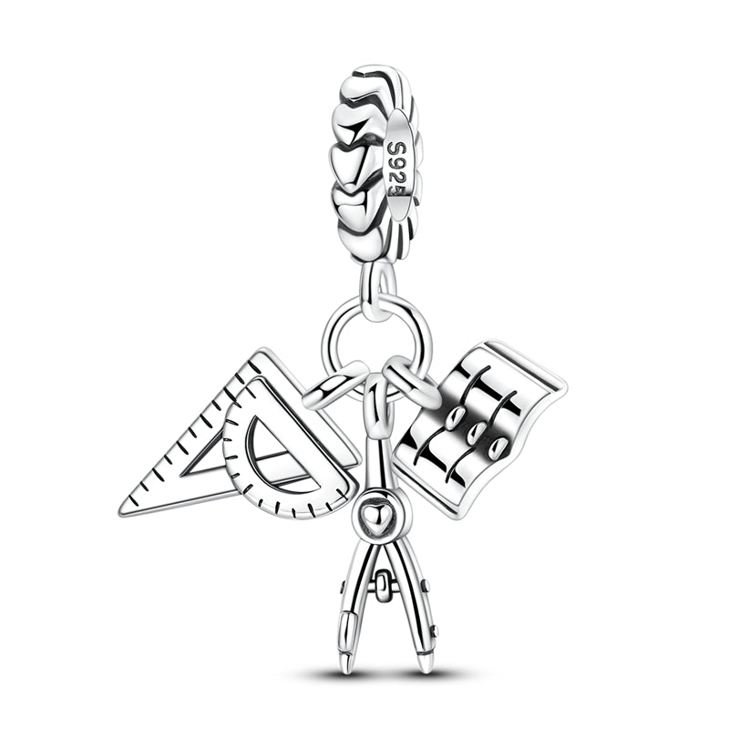 Amarante Jewelry Geometry Tools Dangle Charm