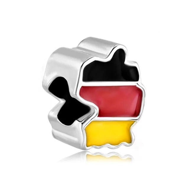 Amarante Jewelry Germany Map Flag Charm