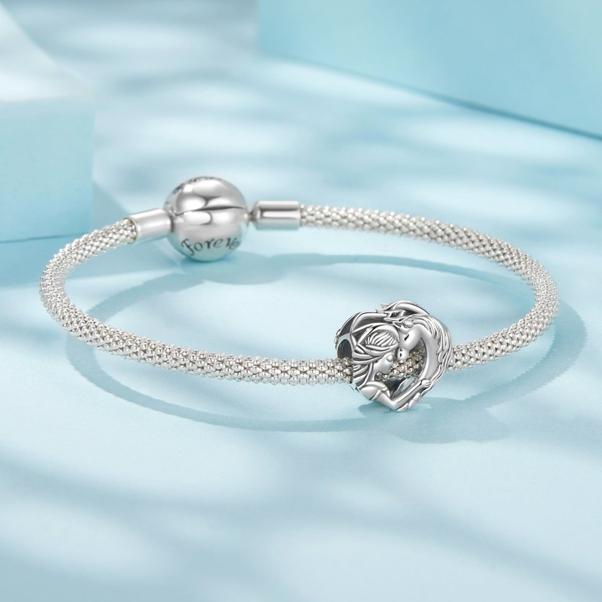 Amarante Jewelry Girl & Horse Heart - Shaped Charm