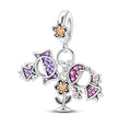 Amarante Jewelry Girls Flower Dangle Charm