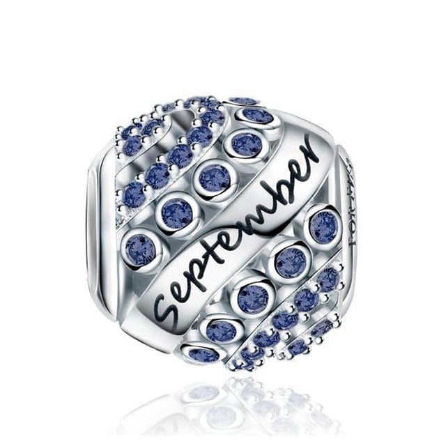 Amarante Jewelry Glittering Birthstone Bead Charms