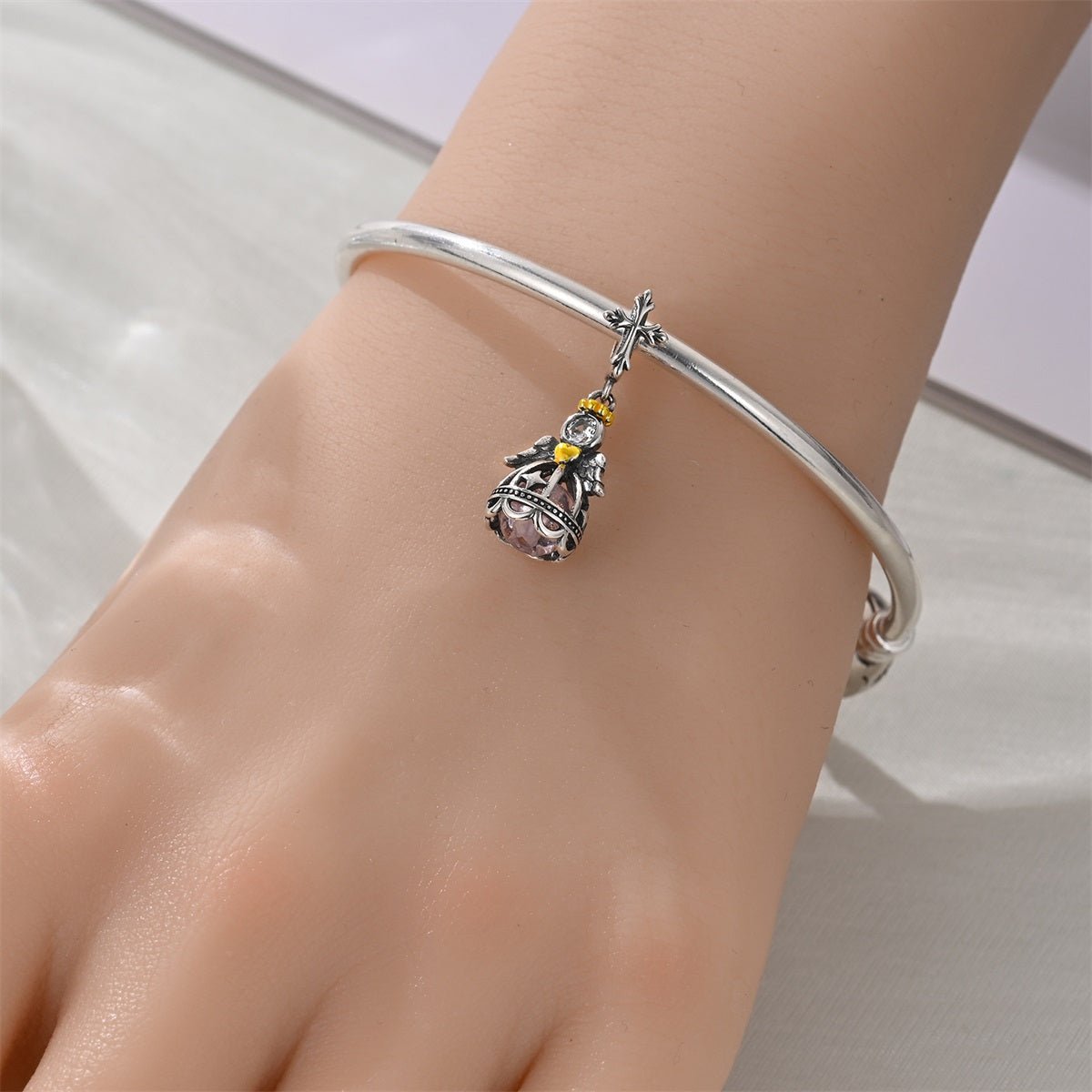 Amarante Jewelry Glow - in - the - Dark Angel Dangle Charm