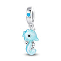 Amarante Jewelry Glow in the Dark Baby Seahorse Dangle Charm
