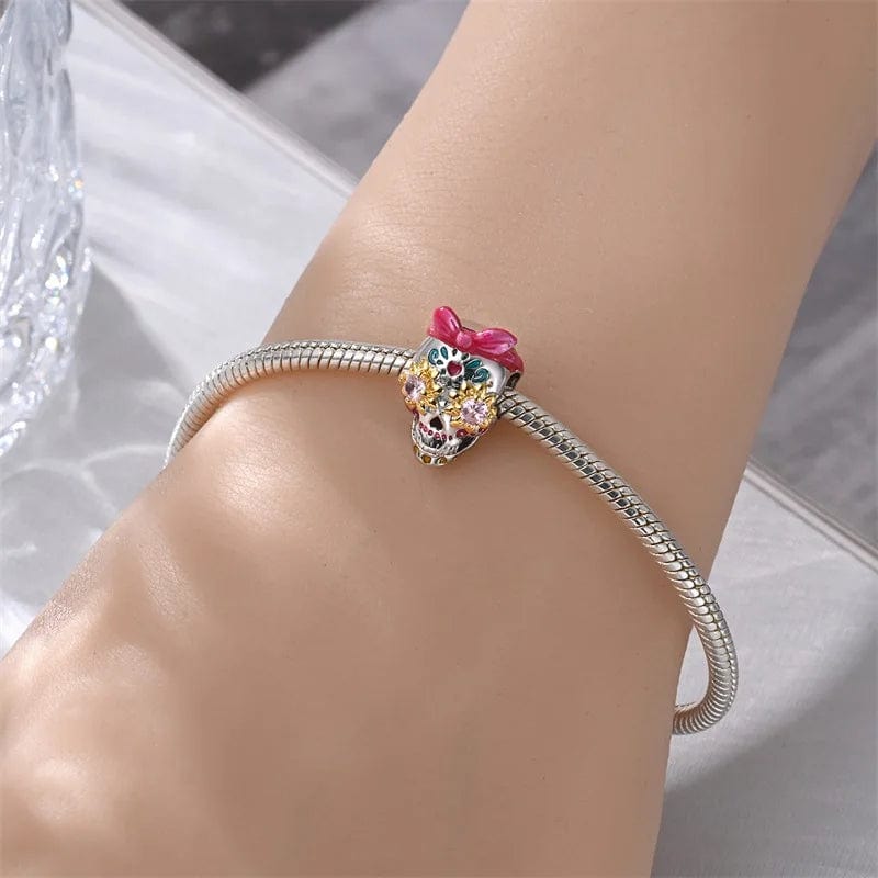 Amarante Jewelry Glow - in - the - Dark Barbie Skull Charm