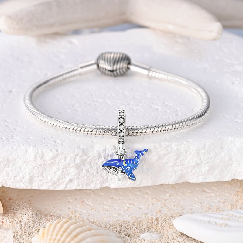 Amarante Jewelry Glow - in - the - Dark Blue Whale Dangle Charm