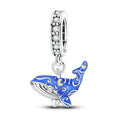 Amarante Jewelry Glow - in - the - Dark Blue Whale Dangle Charm