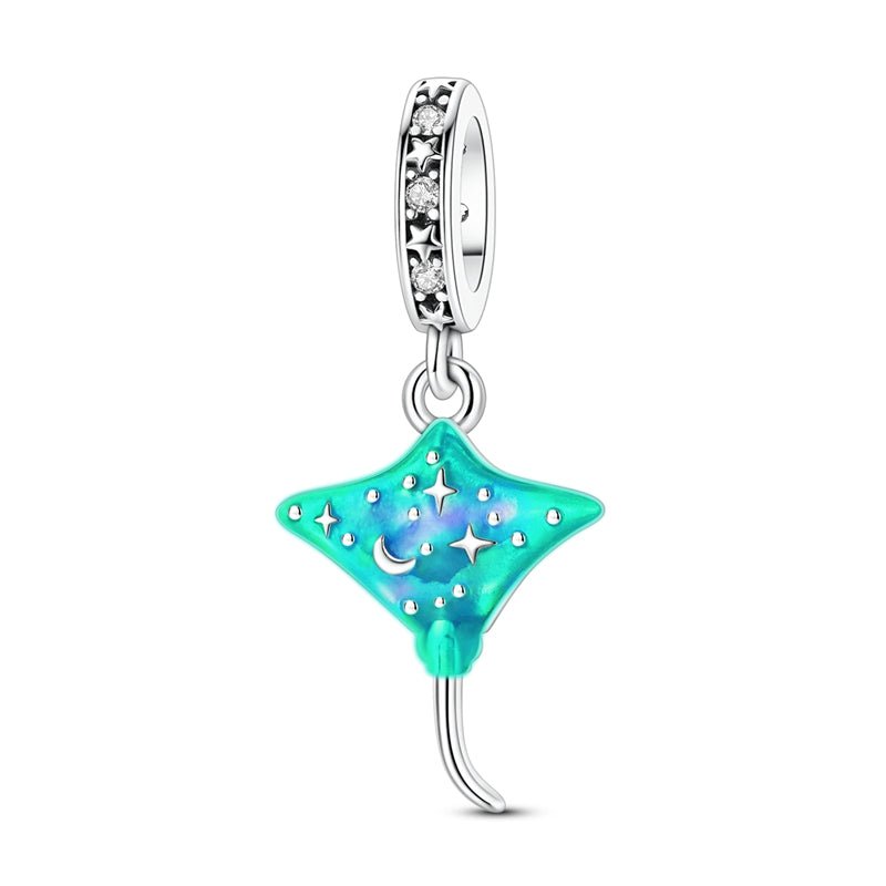 Amarante Jewelry Glow - in - the - Dark Cosmic Stingray Dangle Charm