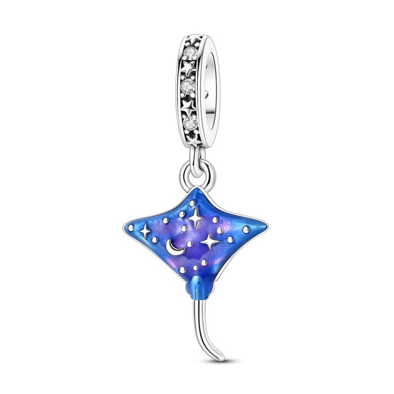 Amarante Jewelry Glow - in - the - Dark Cosmic Stingray Dangle Charm