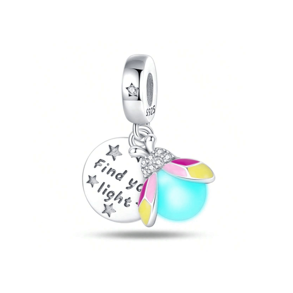 Amarante Jewelry Glow in the Dark Luminous Firefly Charm