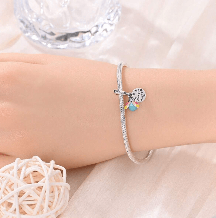 Amarante Jewelry Glow in the Dark Luminous Firefly Charm