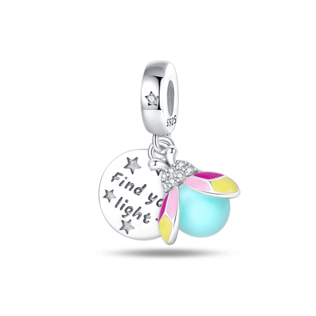 Amarante Jewelry Glow in the Dark Luminous Firefly Charm