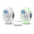Amarante Jewelry Glow in the Dark Luminous Murano Charm