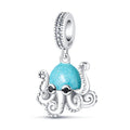 Amarante Jewelry Glow in the Dark Luminous Octopus Dangle Charm