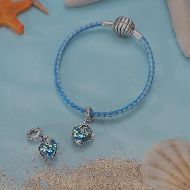 Amarante Jewelry Glow in the Dark Luminous Seahorse Dangle Charm