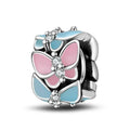 Amarante Jewelry Glow in the Dark Luminous Spacer Butterflies Charm