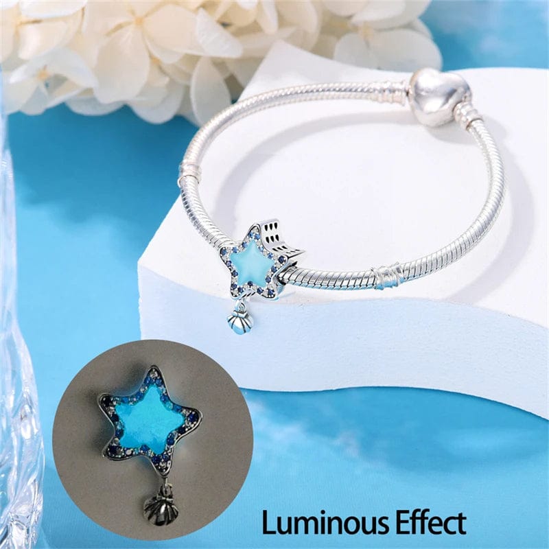 Amarante Jewelry Glow in the Dark Luminous Starfish Charm