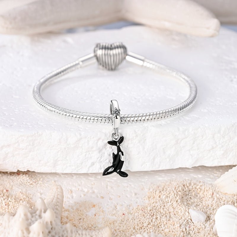 Amarante Jewelry Glow - in - the - Dark Orca Whale Dangle Charm